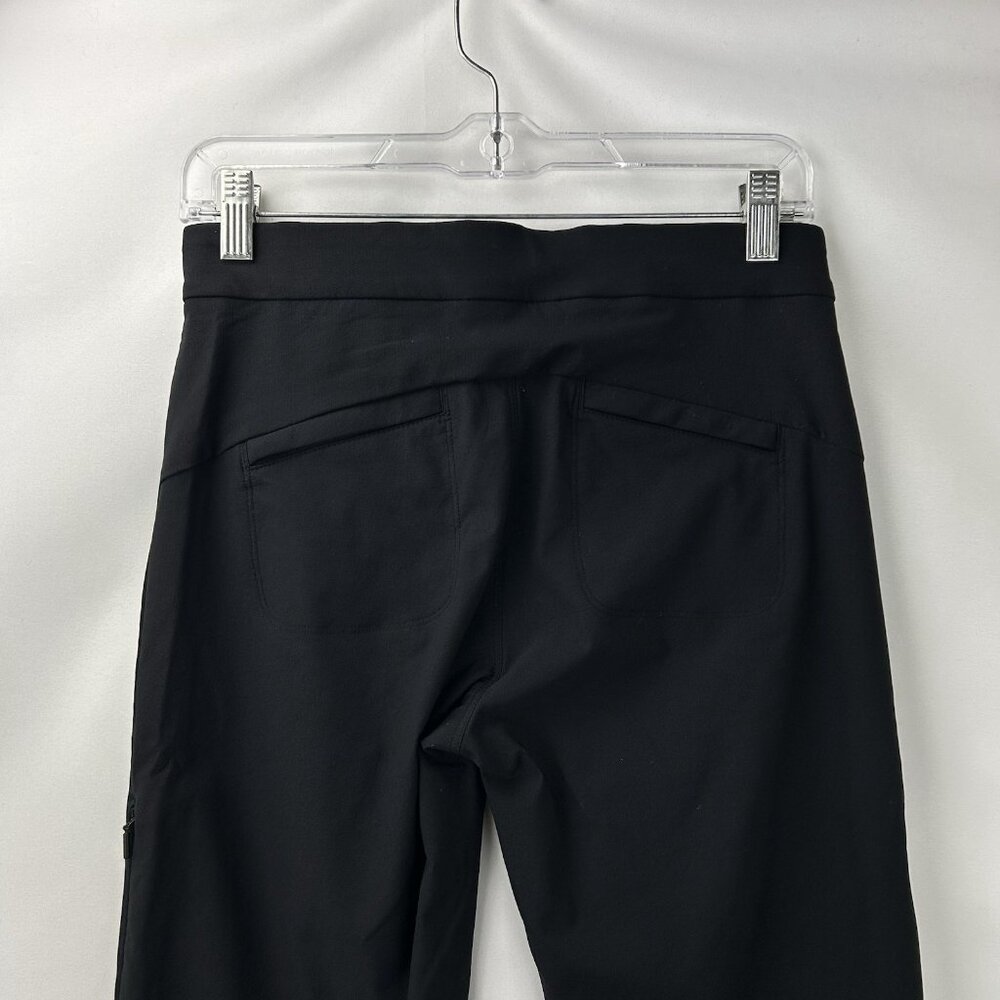 Athleta Wander Stash Skinny Pant Size 0  Black Nylon Hiking Outdoor Ankle Zipper - Picture 14 of 16